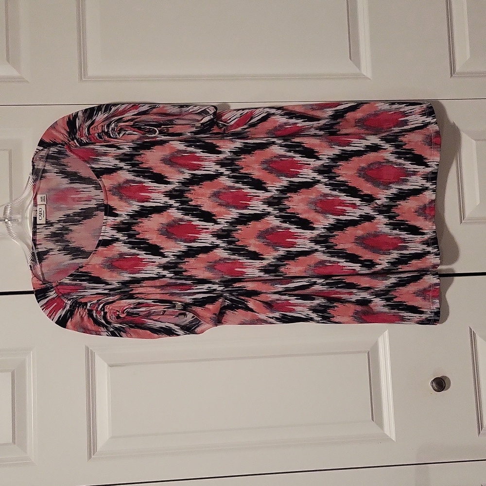 Cato multicolored blouse with detailing on shoulders size 26/28W
